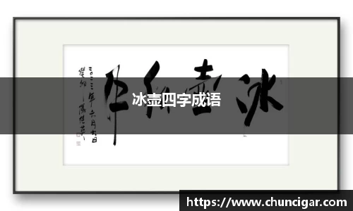 冰壶四字成语